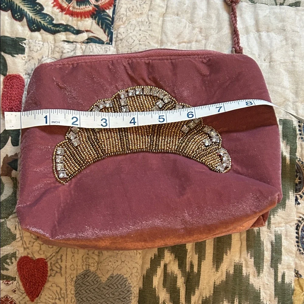 Lot of two Paris themed cosmetic bags